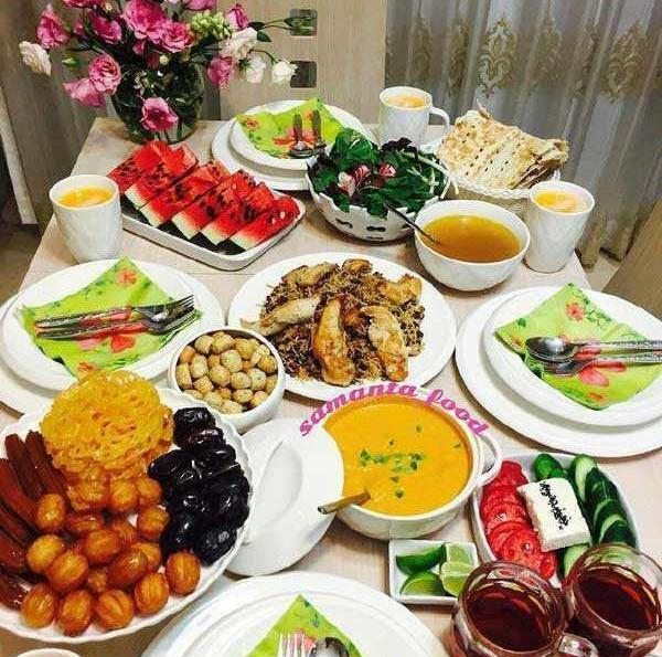 عکس ایده غذا برای افطار