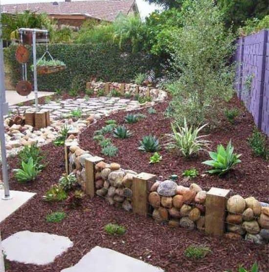 عکس ایده برای باغچه سبزی