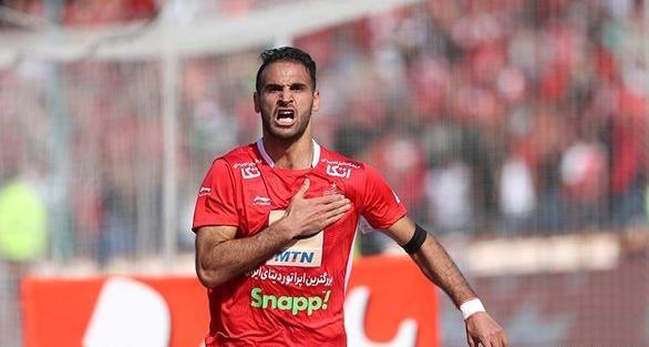 عکس احمد نوراللهی بازیکن پرسپولیس
