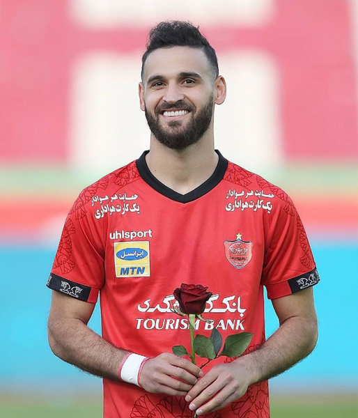 عکس احمد نوراللهی بازیکن پرسپولیس