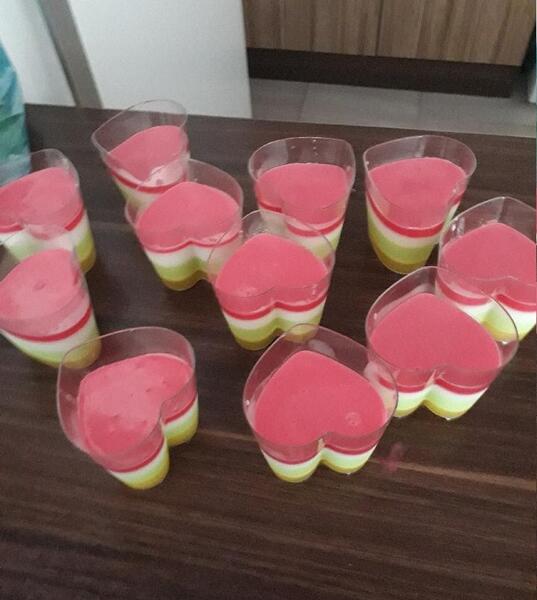 عکس ژله بستنی لیوانی