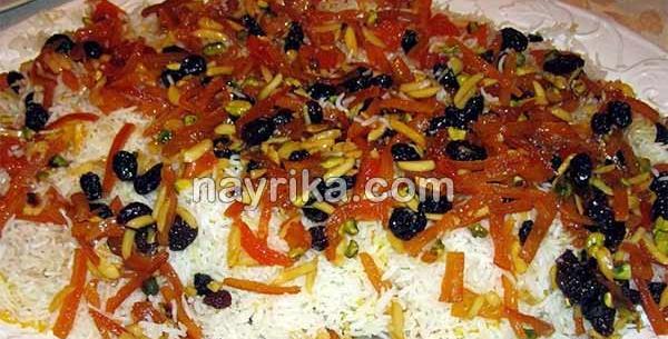 عکس شیرین پلو مجلسی