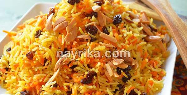 عکس شیرین پلو مجلسی