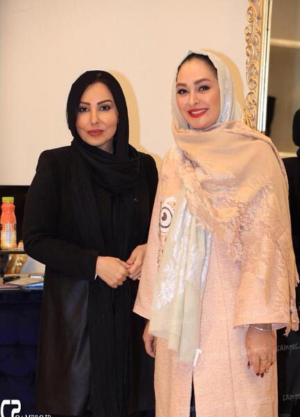 عکس با حجاب الهام حمیدی