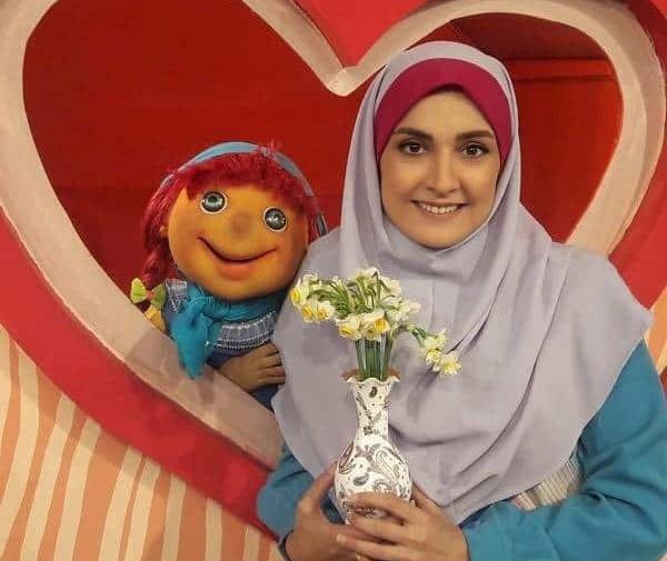 عکس خاله نرگس رنگین کمان