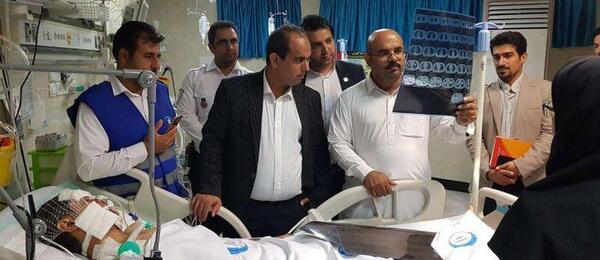 عکس بیمارستان امام علی چابهار