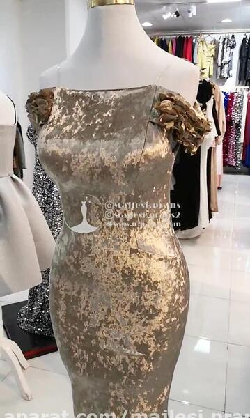عکس لباس مجلسی آینه ای