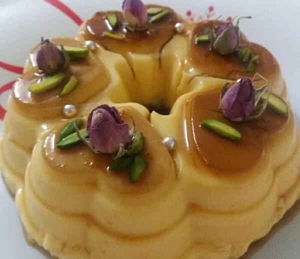 عکس ژله کاراملی