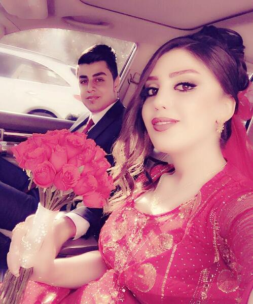عکس عروس و داماد مهابادی