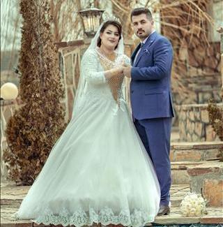 عکس عروس و داماد مهابادی