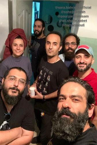عکس دانیال در فیلم کرگدن