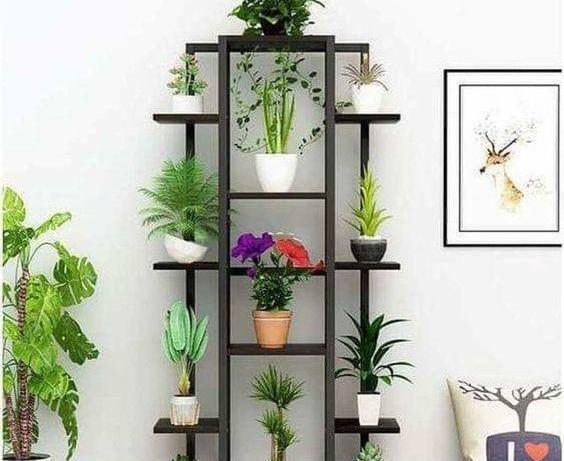 عکس ایده های زیبا برای جا گلدانی