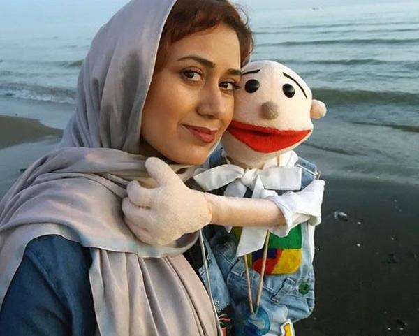 عکس شکوفه عزیزی و همسرش
