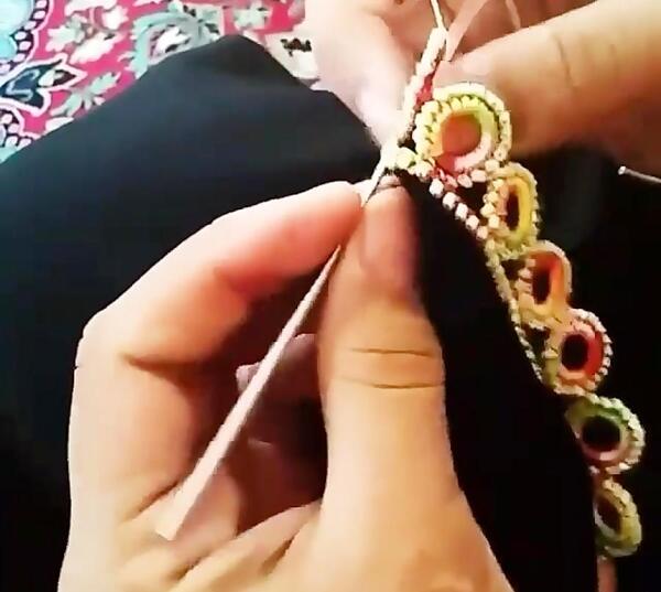 عکس کریشی شیک برای چادر