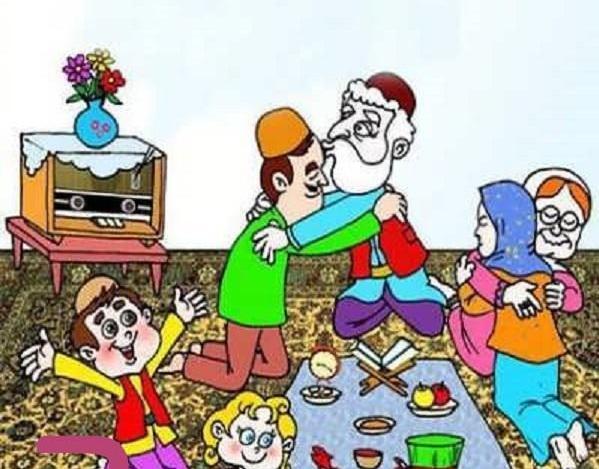 عکس سفره هفت سین نقاشی