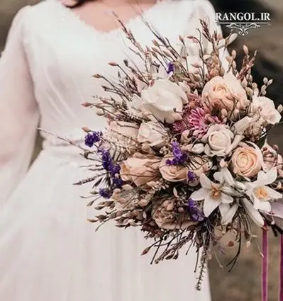 عکس دسته گل جنگلی