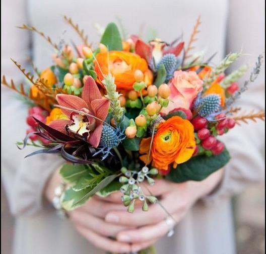 عکس دسته گل جنگلی