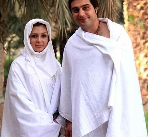 عکس محسن ضیغمی و همسرش