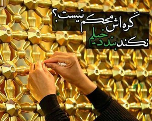 عکس نوشته یا امام رضا ضامنم شو