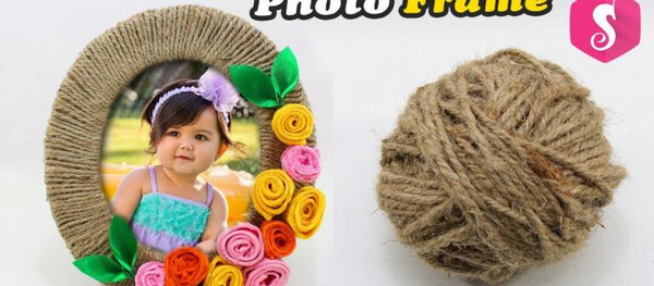 عکس ایده قاب عکس با کنف
