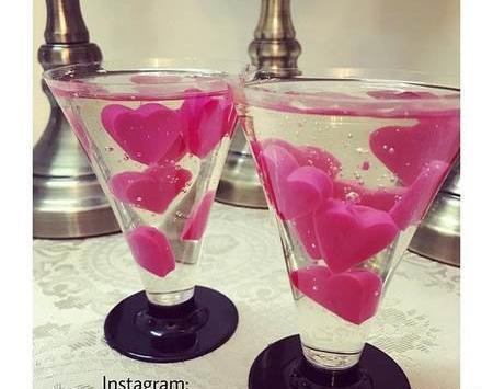 عکس ژله لیوانی برای تولد