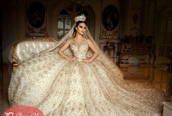 عکس لباس عروس سیندرلا