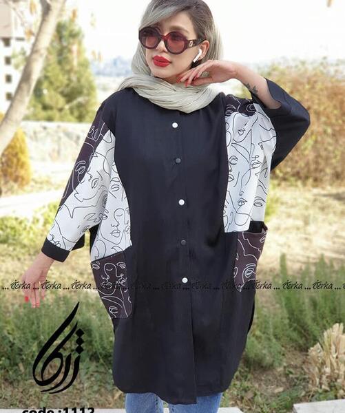 عکس مدل مانتو فری سایز