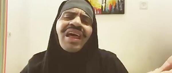 عکس خنده دار زن چادری