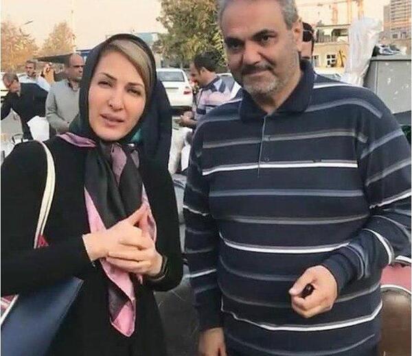 عکس جواد خیابانی و همسرش