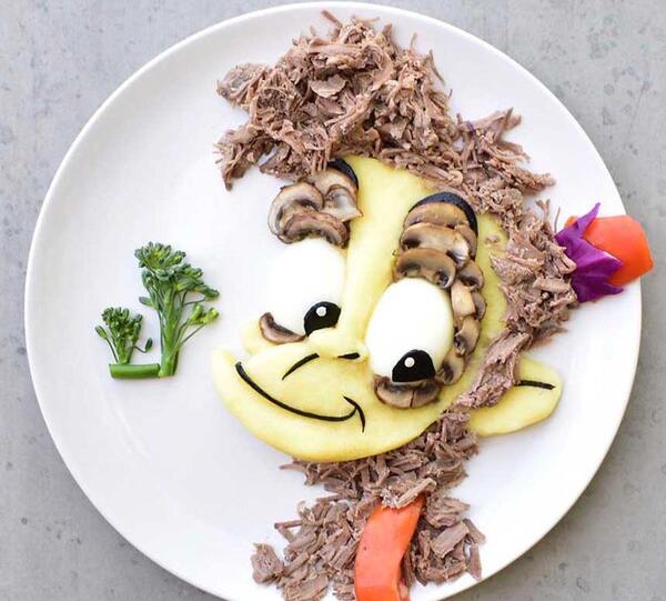 عکس ایده هایی برای غذا