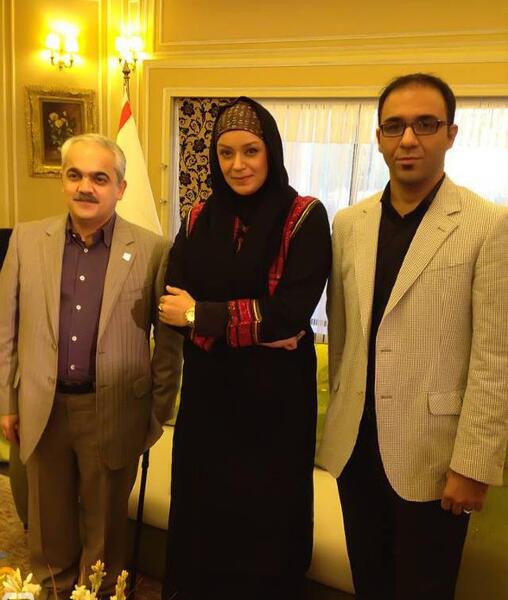 عکس پیمان شعبانی همسر اول الهام چرخنده