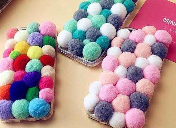 عکس ایده قاب گوشی با نمد
