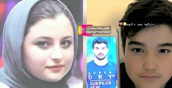 عکس دایی سارا و نیکا