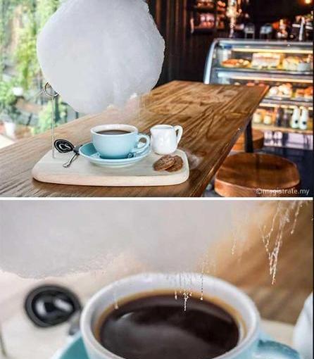 عکس باران قهوه