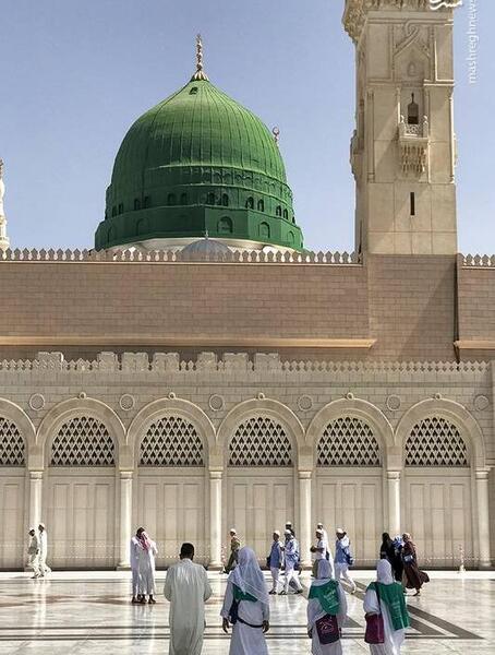 عکس کعبه و مدینه