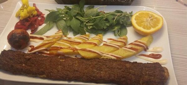 عکس از چلو کباب شاه عباسی