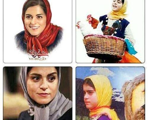عکس بچگی غزل شاکری