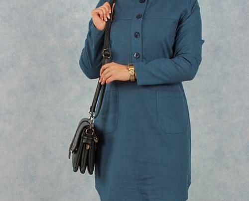 عکس مدل مانتو اسپرت ابی