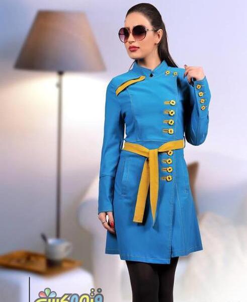 عکس مدل مانتو اسپرت ابی