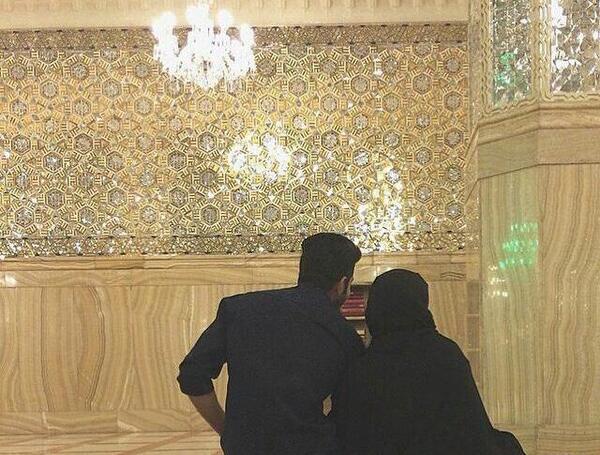 عکس رمانتیک چادر