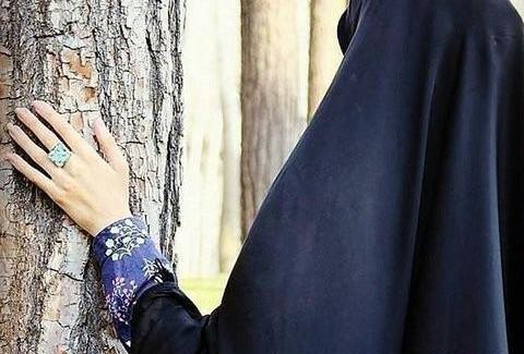 عکس رمانتیک چادر