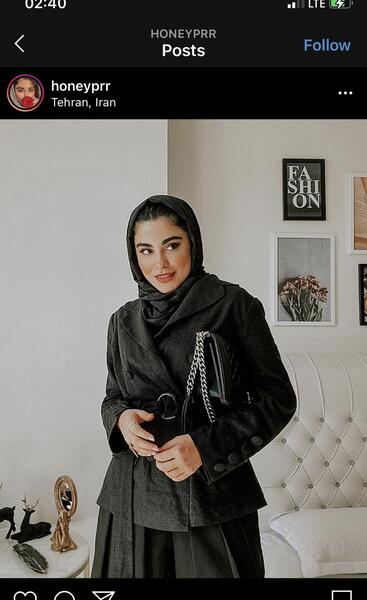 عکس هانیه همسر شجاع خلیل زاده