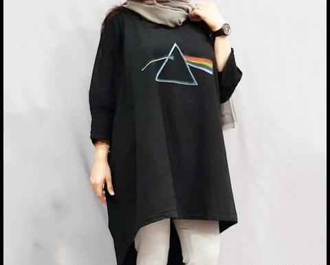 عکس مدل مانتو گشاد جلو بسته