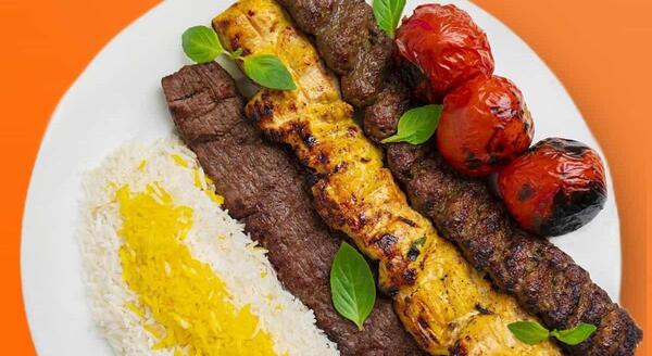 عکس از چلو کباب سلطانی