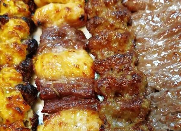 عکس از چلو کباب سلطانی