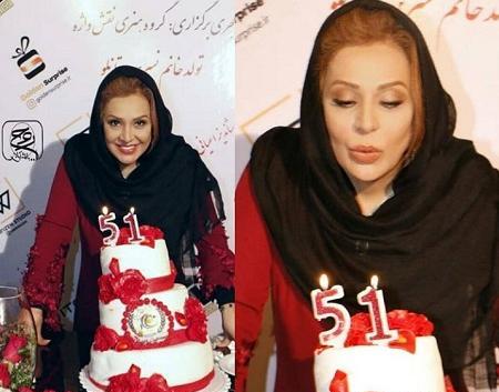 عکس نوشته تولد خواهر نسرین