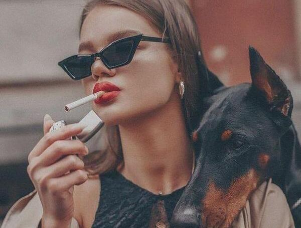 عکس دخترونه گنگستری