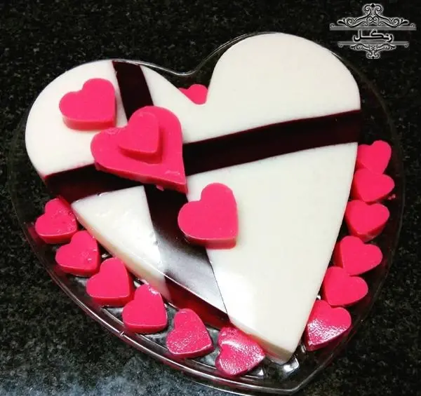 عکس مدل ژله ولنتاین