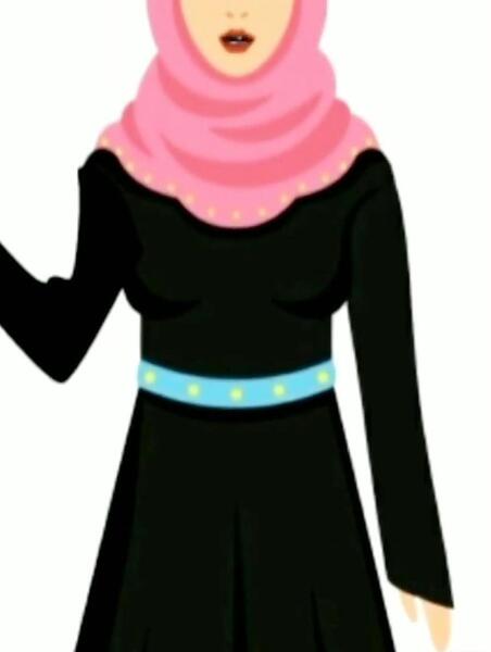 عکس با حجاب مرینت