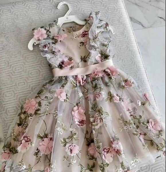 عکس لباس مجلسی کوتاه بچه گانه